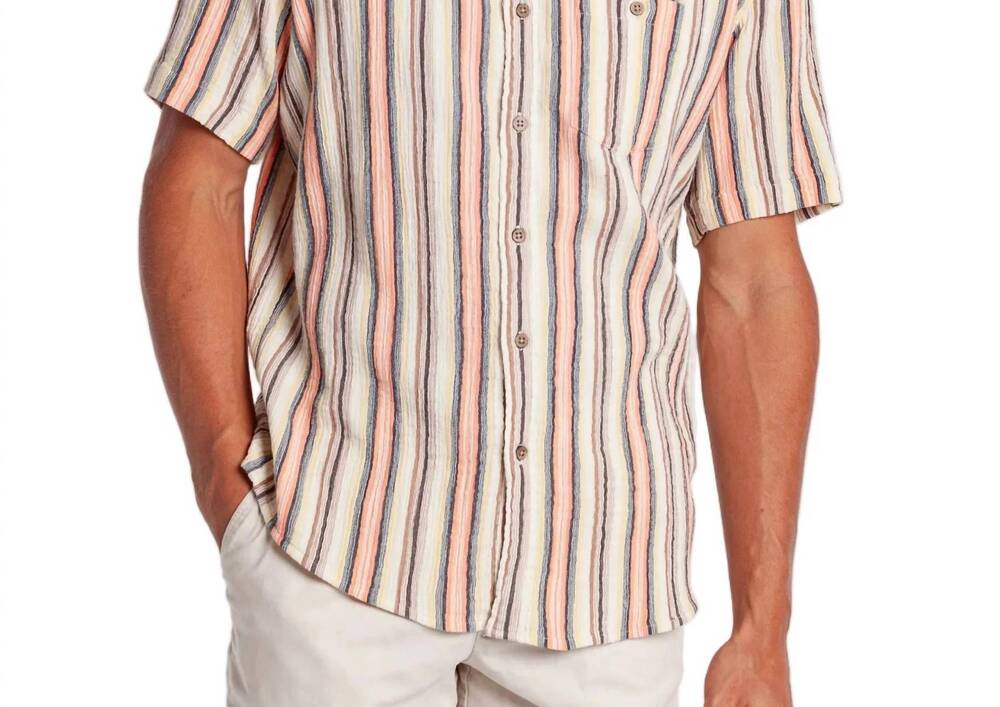 NEW CRIQUET beachcomber shirt in peach